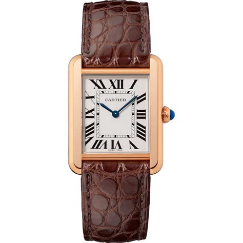 cartier tank solo rosegold|cartier tank solo price.